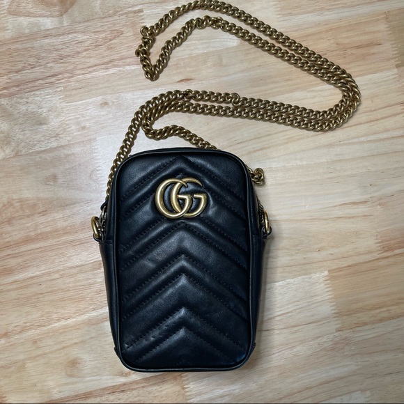 Gucci Handbags - Gucci Mini Marmont GG Bag
